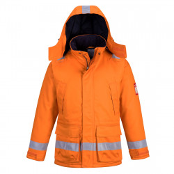 Portwest FR Anti-Static téli kabát Narancs L