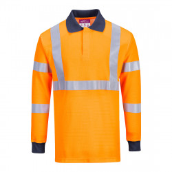 Portwest Lángálló RIS pólóing Narancs XL