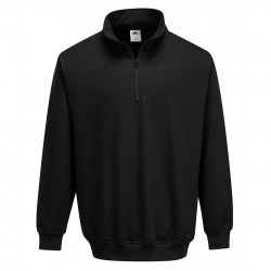 Sorrento zippzáras pulóver Fekete L