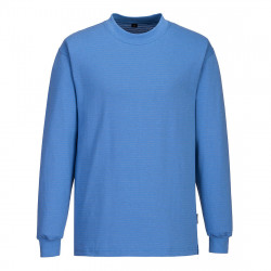 Portwest AS22 - Antisztatikus ESD hosszú ujjú póló kék XL